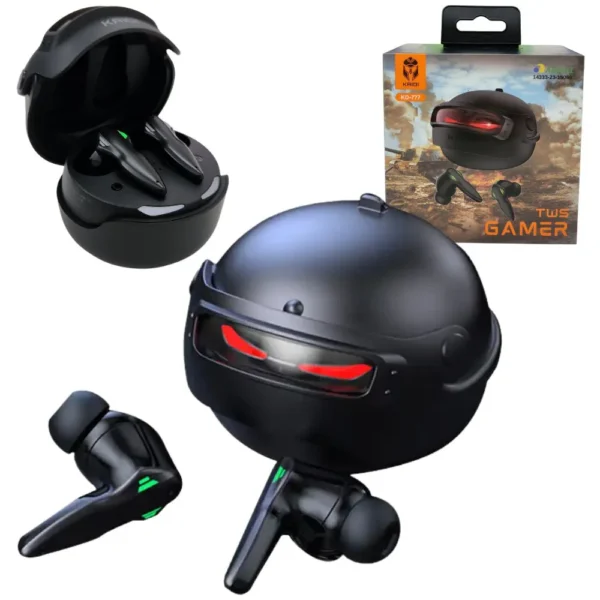 Fone De Ouvido Gamer Bluetooth Sem Fio Kaidi TWS KD-777
