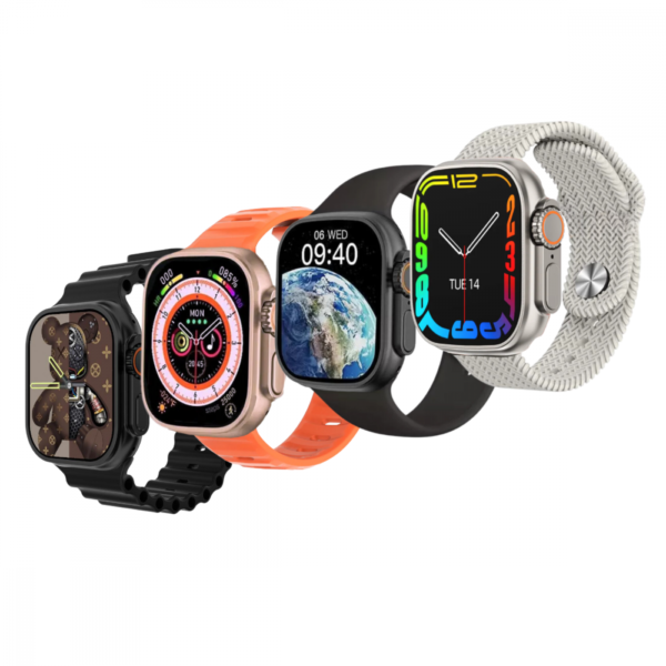 Smartwatch Inteligente 49mm com 04 Pulseiras W9 ULTRA - Image 2