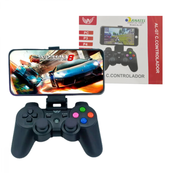 Controle Gamer para Celular Bluetooth Android IOS Altomex AL-G7 - Image 3