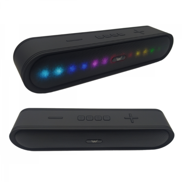 Caixa Som SoundBar Portátil Bluetooth 5W LED RGB Altomex - Image 4