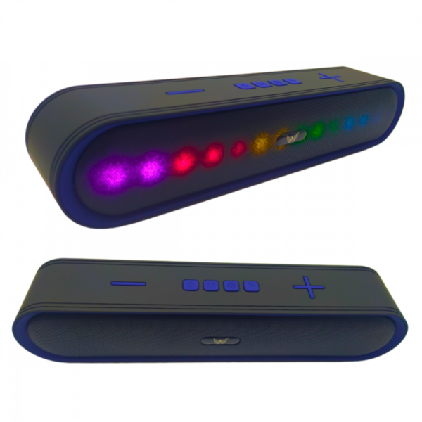 Caixa Som SoundBar Portátil Bluetooth 5W LED RGB Altomex - Image 3