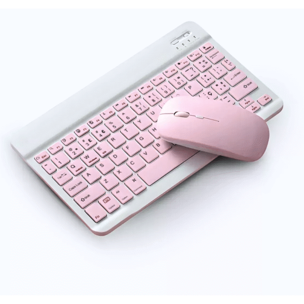 Teclado e Mouse Sem Fio Ultra Fino Portátil Bluetooth EL-2102 - Image 8