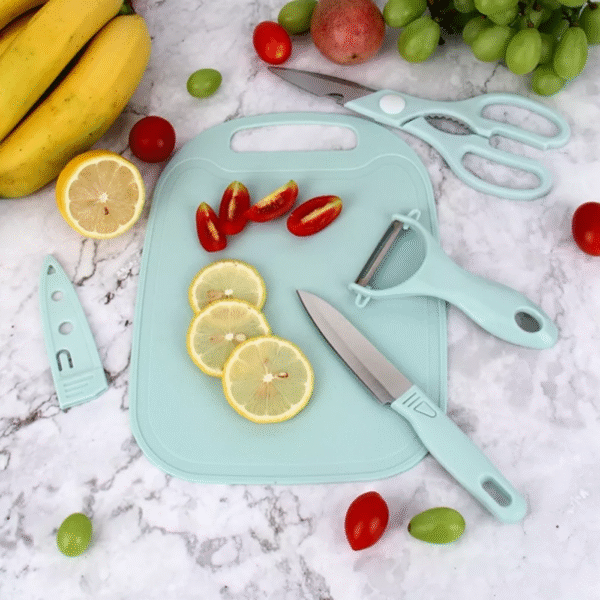 Jogo De Cozinha Kit 4 Peças Material Antiaderente Utensílios - Image 7